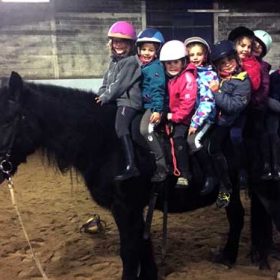 mise en avant ecole equitation enfants Club Hippique du Gévaudan